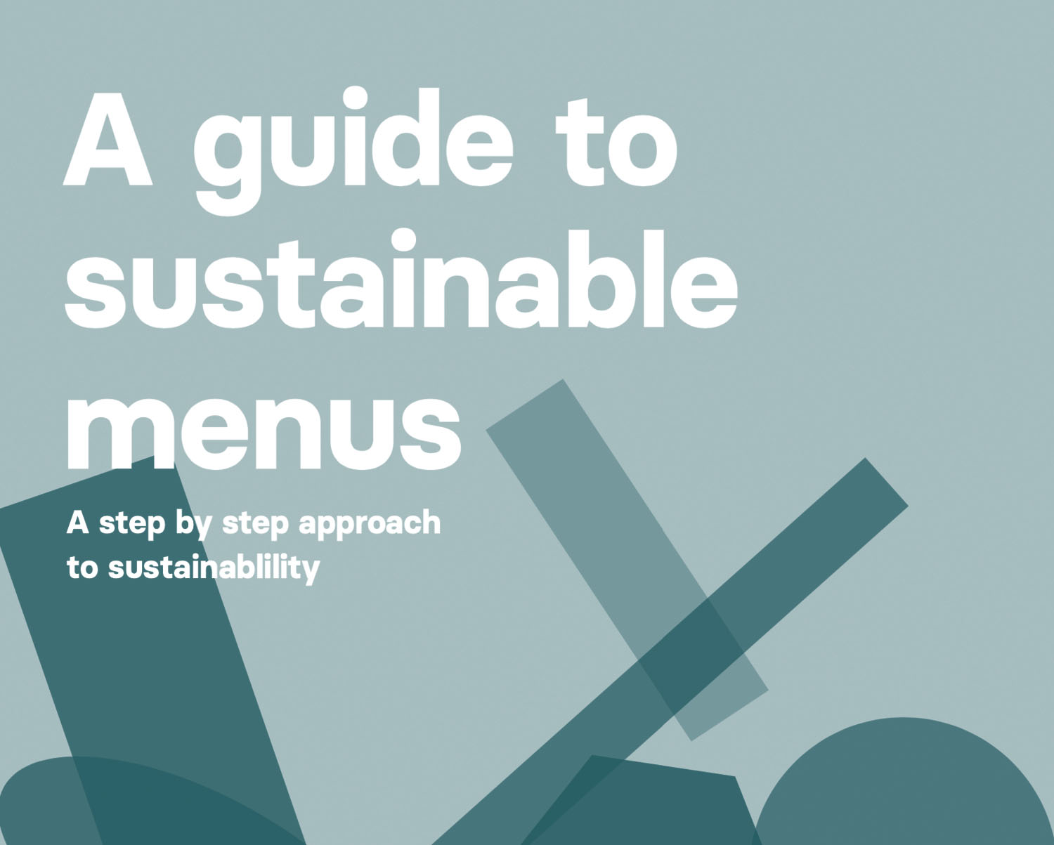 Sustainable Menus Guide